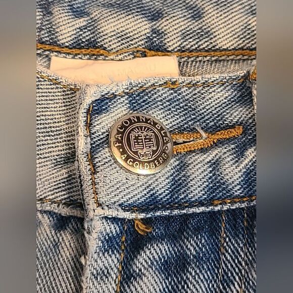 Façonnable Jeans Super High-Rise Straight Light Wash Blue Denim, Soft,  Y2K | 8 - Picture 8 of 12